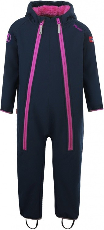 Trollkids Kids Nordkapp Overall Trollkids Kids Nordkapp Overall Farbe / color: navy/magenta ()