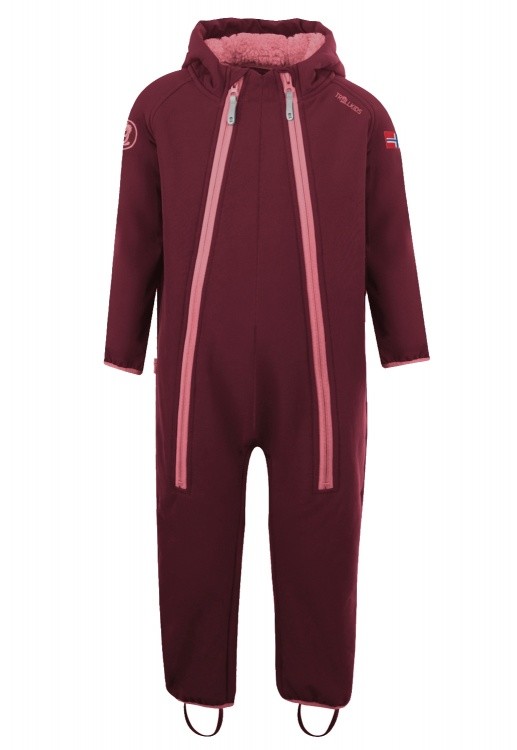 Trollkids Kids Nordkapp Overall Trollkids Kids Nordkapp Overall Farbe / color: maroon red/antique rose ()