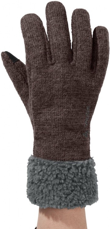 VAUDE Womens Tinshan Gloves IV VAUDE Womens Tinshan Gloves IV Farbe / color: pecan brown ()