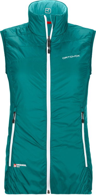 Ortovox Swisswool Light Piz Grisch Vest Ortovox Swisswool Light Piz Grisch Vest Farbe / color: pacific green ()