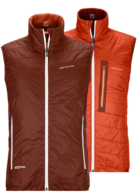 Ortovox Swisswool Light Piz Cartas Vest Ortovox Swisswool Light Piz Cartas Vest Farbe / color: clay orange () Ortovox Swisswool Light Piz Cartas Vest Ortovox Swisswool Light Piz Cartas Vest Farbe / color: clay orange ()