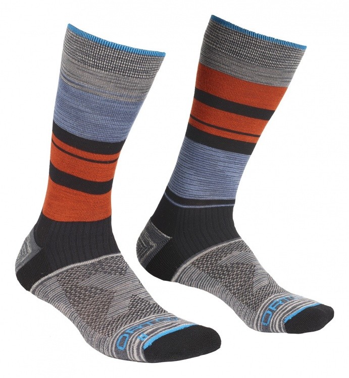 Ortovox All Mountain Mid Socks Men Ortovox All Mountain Mid Socks Men Farbe / color: multicolor ()