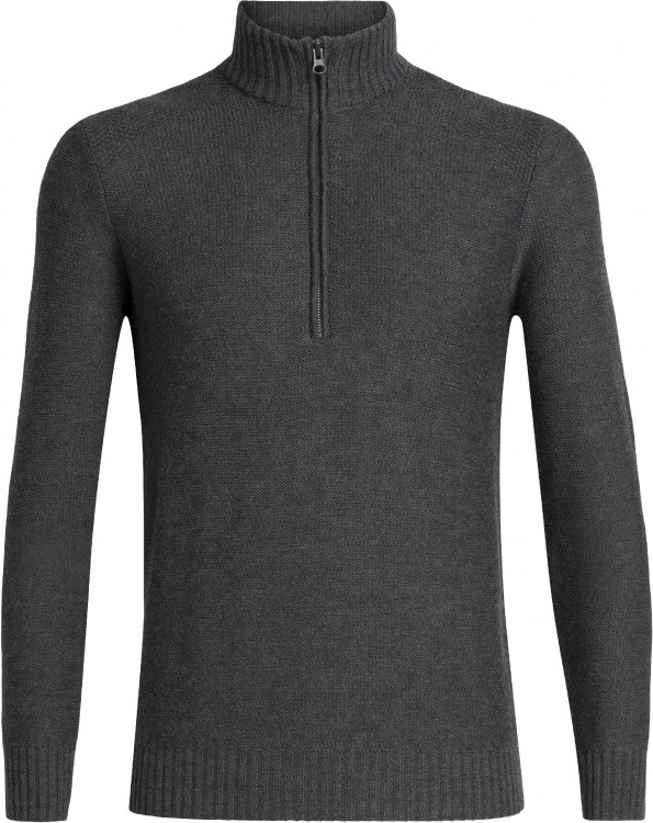 Icebreaker Waypoint LS Half Zip Icebreaker Waypoint LS Half Zip Farbe / color: char heather ()