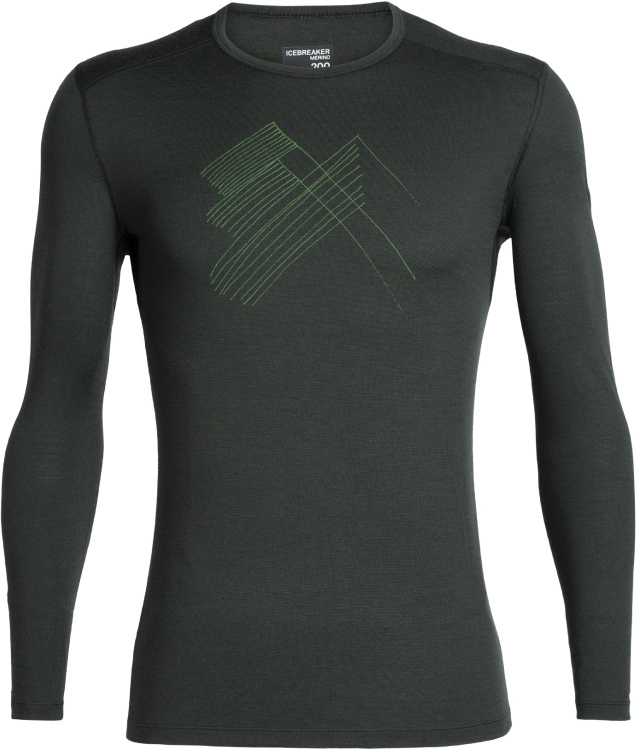 Icebreaker 200 Oasis LS Crewe Artist Tee Icebreaker 200 Oasis LS Crewe Artist Tee  ()