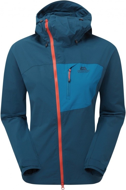 Mountain Equipment Squall Hooded Womens Jacket Mountain Equipment Squall Hooded Womens Jacket Farbe / color: majolica/alto blue ()