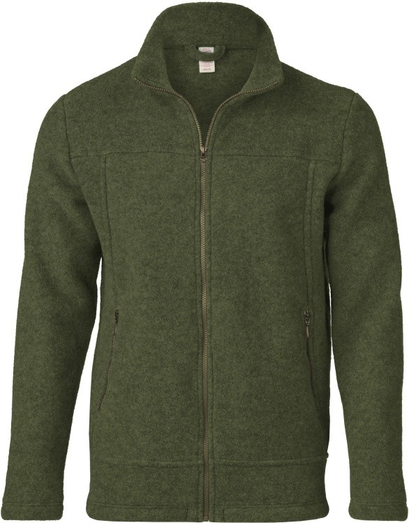 Engel Jacke Merino Wollfleece Engel Jacke Merino Wollfleece Farbe / color: schilf melange ()