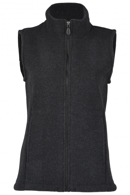 Engel Weste Merino Wollfleece Damen Engel Weste Merino Wollfleece Damen Farbe / color: schwarz melange ()