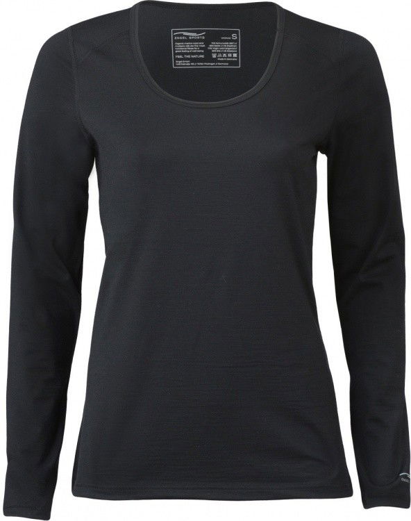 Engel Sports Damen Shirt Langarm Regular Fit 200g Engel Sports Damen Shirt Langarm Regular Fit 200g Farbe / color: black () Engel Sports Damen Shirt Langarm Regular Fit 200g Engel Sports Damen Shirt Langarm Regular Fit 200g Farbe / color: black ()