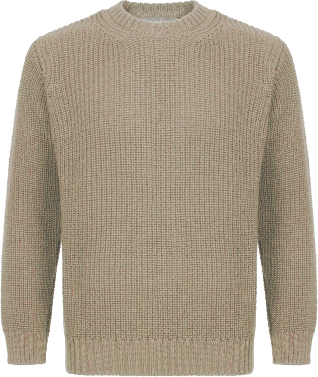 IrelandsEye Crosshaven Ribbed Crew Neck Sweater Men IrelandsEye Crosshaven Ribbed Crew Neck Sweater Men Farbe / color: silver marl ()