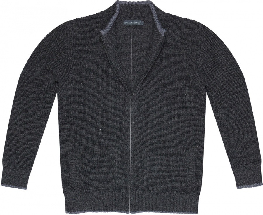 IrelandsEye Rockbrook Ribbed Cardigan Men IrelandsEye Rockbrook Ribbed Cardigan Men Farbe / color: graphite ()