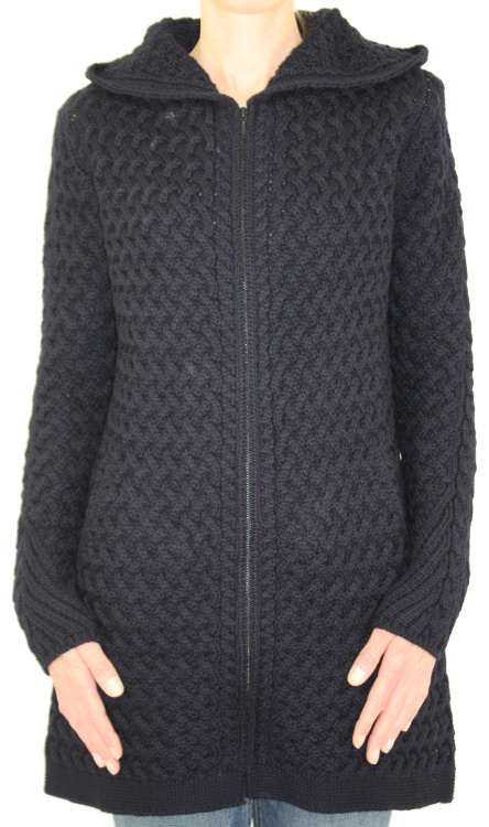 IrelandsEye Coolquay Trellis Hooded Coat Women IrelandsEye Coolquay Trellis Hooded Coat Women Farbe / color: navy ()