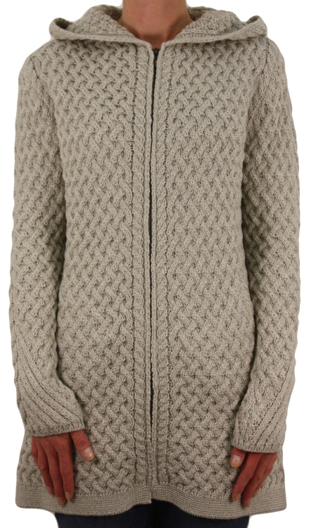 IrelandsEye Coolquay Trellis Hooded Coat Women IrelandsEye Coolquay Trellis Hooded Coat Women Farbe / color: silver marl ()