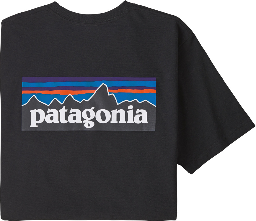 Patagonia Mens P-6 Logo Responsibili Tee Patagonia Mens P-6 Logo Responsibili Tee Farbe / color: black ()