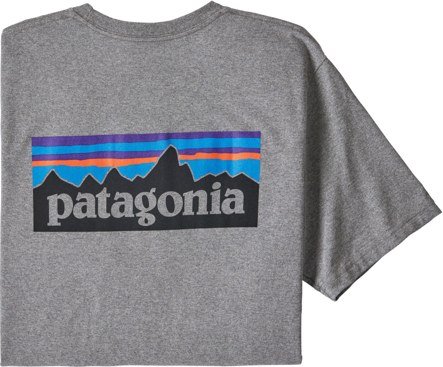Patagonia Mens P-6 Logo Responsibili Tee Patagonia Mens P-6 Logo Responsibili Tee Farbe / color: gravel heather ()
