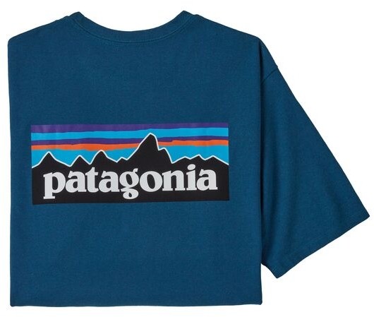 Patagonia Mens P-6 Logo Responsibili Tee Patagonia Mens P-6 Logo Responsibili Tee Farbe / color: wavy blue ()