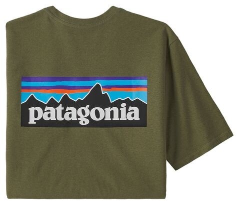 Patagonia Mens P-6 Logo Responsibili Tee Patagonia Mens P-6 Logo Responsibili Tee Farbe / color: wyoming green ()