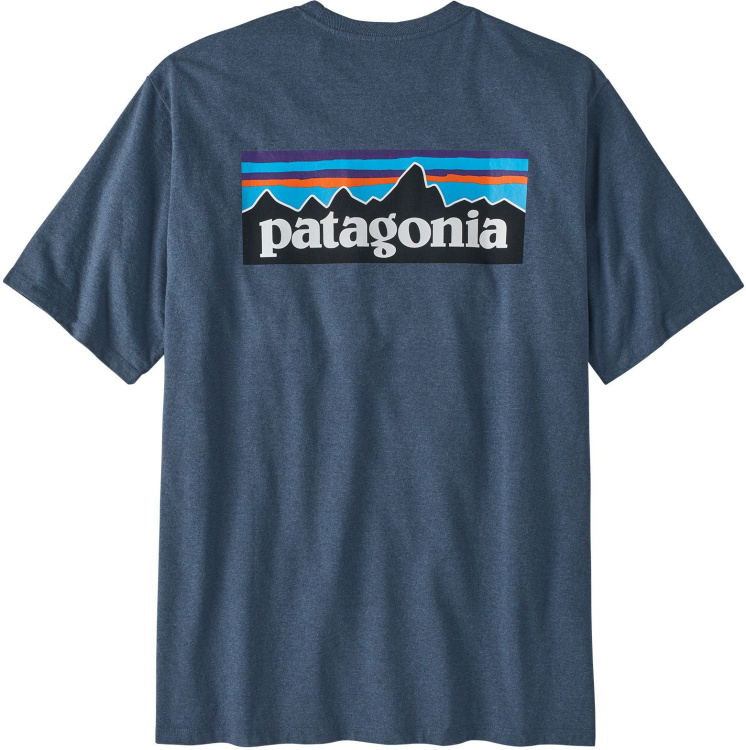 Patagonia Mens P-6 Logo Responsibili Tee Patagonia Mens P-6 Logo Responsibili Tee Farbe / color: utility blue ()