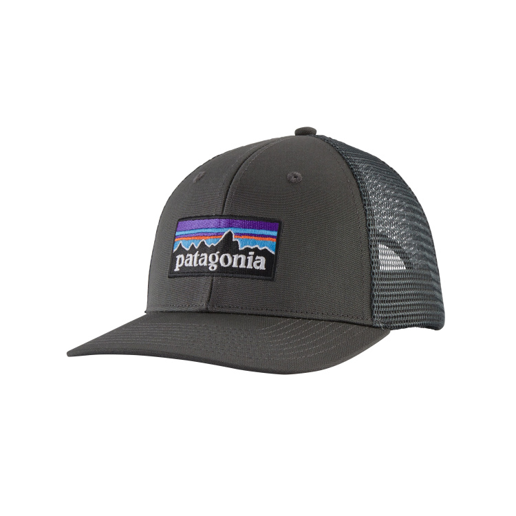 Patagonia P-6 Logo Trucker Hat Patagonia P-6 Logo Trucker Hat Farbe / color: forge grey ()
