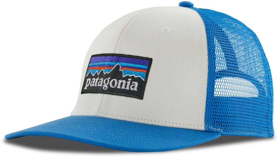 Patagonia P-6 Logo Trucker Hat Patagonia P-6 Logo Trucker Hat Farbe / color: white w/vessel blue ()