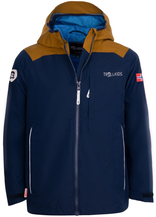 Trollkids Kids Bergen Jacket Trollkids Kids Bergen Jacket Farbe / color: bronze/navy ()