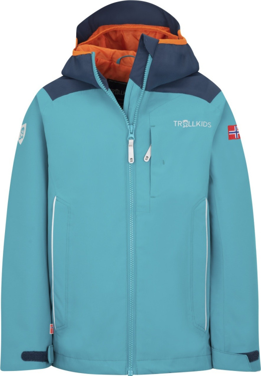 Trollkids Kids Bergen Jacket Trollkids Kids Bergen Jacket Farbe / color: lake blue/mystic blue ()