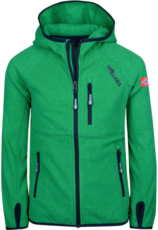 Trollkids Kids Sandefjord Jacket Trollkids Kids Sandefjord Jacket Farbe / color: pepper green/navy ()