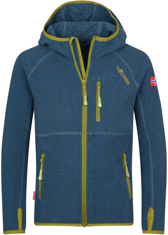 Trollkids Kids Sandefjord Jacket Trollkids Kids Sandefjord Jacket Farbe / color: madeira blue/pear green ()