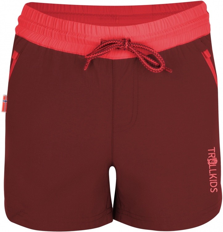 Trollkids Girls Arendal Shorts Trollkids Girls Arendal Shorts Farbe / color: mystic red/coral ()