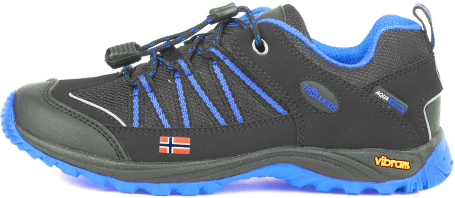 Trollkids Kids Lofoten Hiker Low Trollkids Kids Lofoten Hiker Low Farbe / color: anthracite/med blue ()