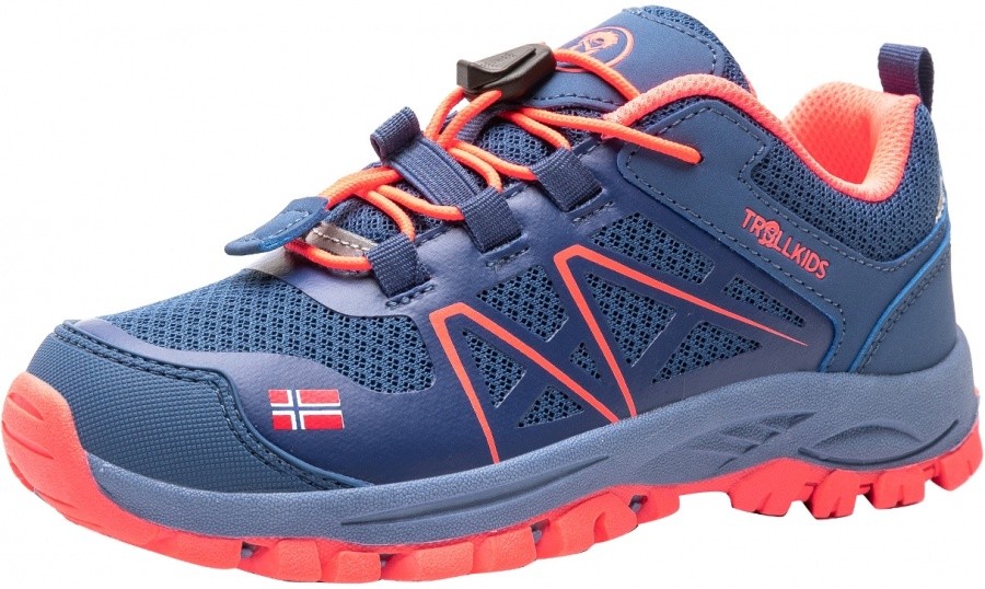 Trollkids Kids Sandefjord Hiker Low Trollkids Kids Sandefjord Hiker Low Farbe / color: midnight blue/coral ()