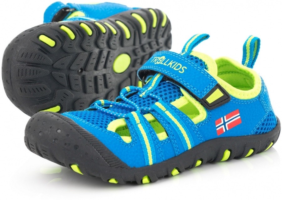 Trollkids Kids Sandefjord Sandal Trollkids Kids Sandefjord Sandal Farbe / color: medium blue/lime ()