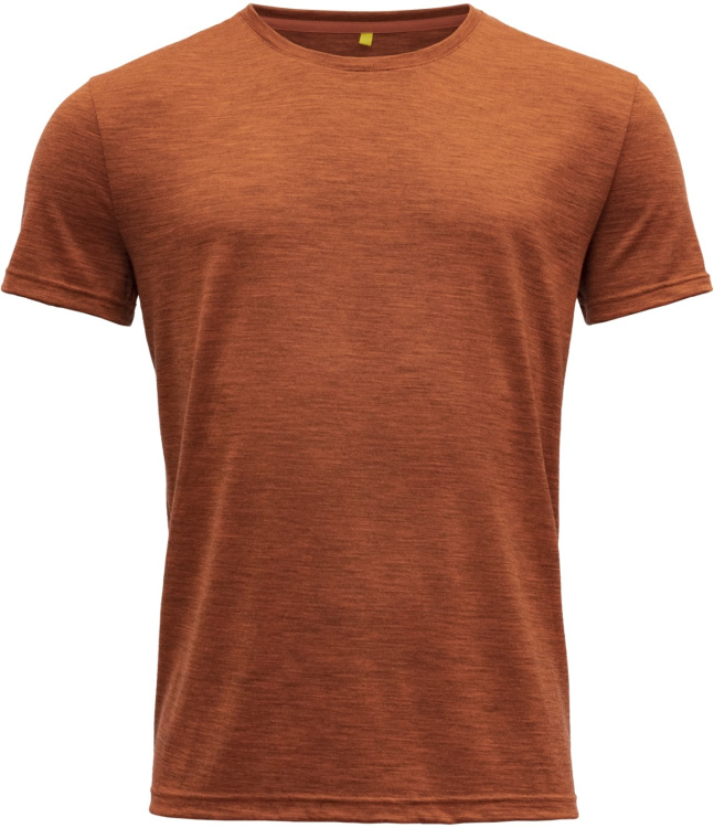 Devold Eika 150 Man Tee Devold Eika 150 Man Tee Farbe / color: brick melange ()