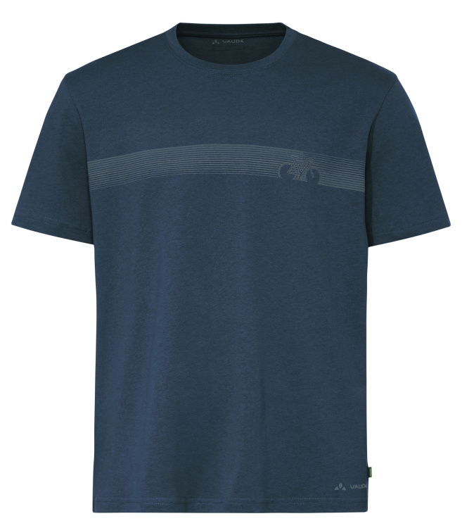 VAUDE Mens Cyclist T-Shirt V VAUDE Mens Cyclist T-Shirt V Farbe / color: dark sea/dark sea ()