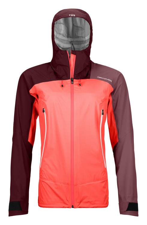 Ortovox Westalpen 3L Light Jacket Women Ortovox Westalpen 3L Light Jacket Women Farbe / color: coral ()