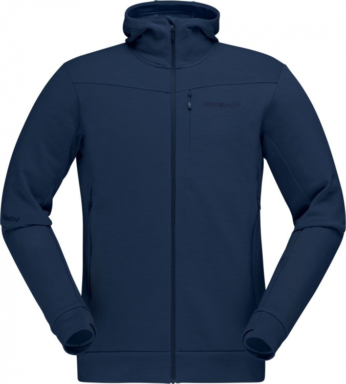 Norrona Falketind Warmwool2 Stretch Zip Hood Men Norrona Falketind Warmwool2 Stretch Zip Hood Men Farbe / color: indigo night ()