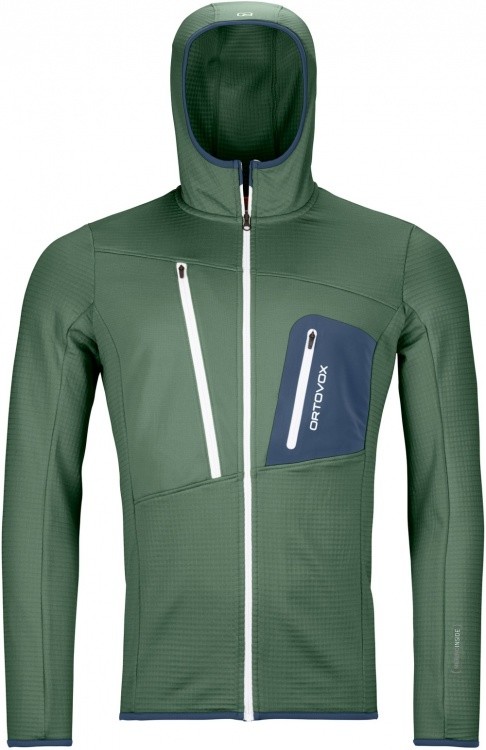 Ortovox Merino Fleece Grid Hoody Ortovox Merino Fleece Grid Hoody Farbe / color: green forest () Ortovox Merino Fleece Grid Hoody Ortovox Merino Fleece Grid Hoody Farbe / color: green forest ()