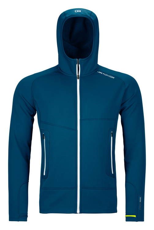 Ortovox Merino Fleece Light Hoody Ortovox Merino Fleece Light Hoody Farbe / color: petrol blue ()