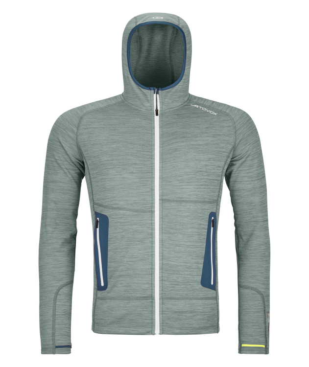 Ortovox Merino Fleece Light Hoody Ortovox Merino Fleece Light Hoody Farbe / color: arctic grey blend ()