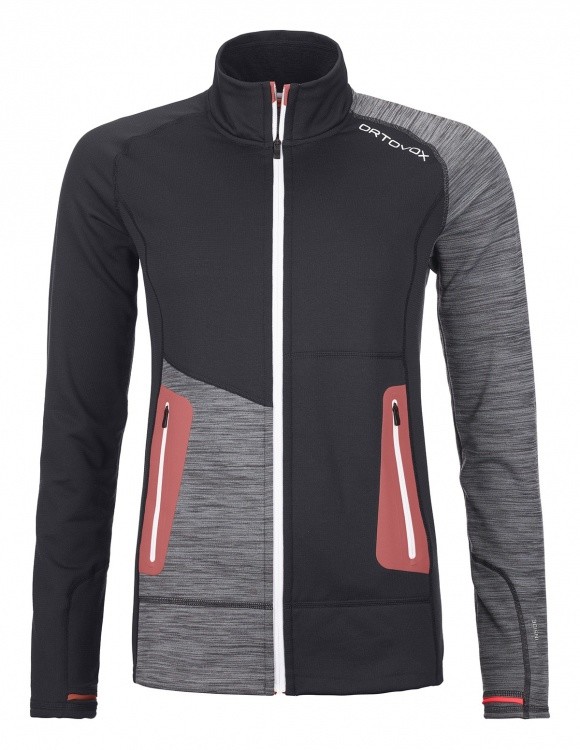 Ortovox Fleece Light Jacket Women Ortovox Fleece Light Jacket Women Farbe / color: black raven ()