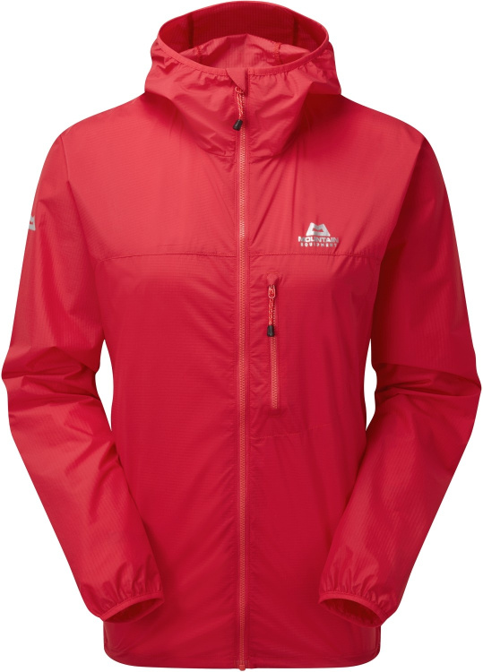 Mountain Equipment Aerofoil Full Zip Womens Jacket Mountain Equipment Aerofoil Full Zip Womens Jacket Farbe / color: capsicum red ()