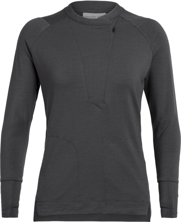 Icebreaker Womens Saige LS Half Zip Icebreaker Womens Saige LS Half Zip Farbe / color: monsoon ()