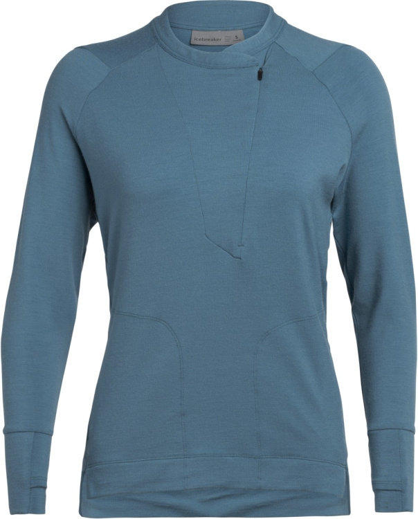 Icebreaker Womens Saige LS Half Zip Icebreaker Womens Saige LS Half Zip Farbe / color: blue spruce ()
