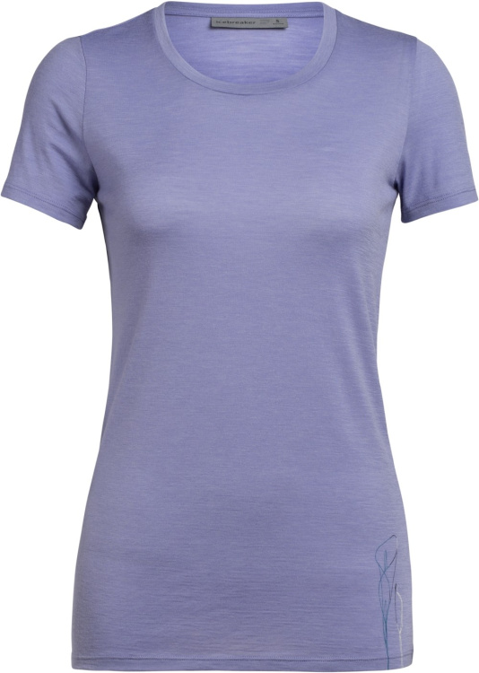 Icebreaker Women Tech Lite SS Low Crewe Artist Icebreaker Women Tech Lite SS Low Crewe Artist Farbe / color: calla orchid ()