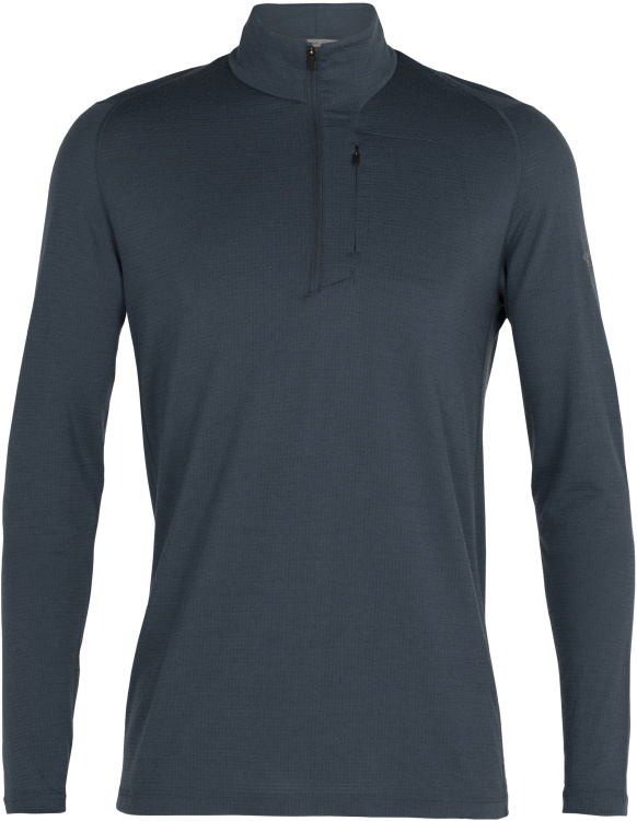 Icebreaker Spring Ridge LS Half Zip Icebreaker Spring Ridge LS Half Zip Farbe / color: serene blue ()