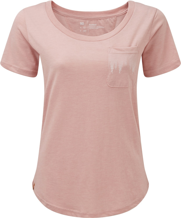 Tentree Womens Juniper Pocket T-Shirt Tentree Womens Juniper Pocket T-Shirt Farbe / color: quartz pink heather ()