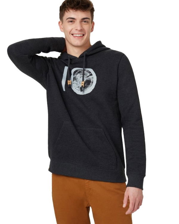 Tentree Ten Classic Hoodie Tentree Ten Classic Hoodie Farbe / color: meteorite black heather ()