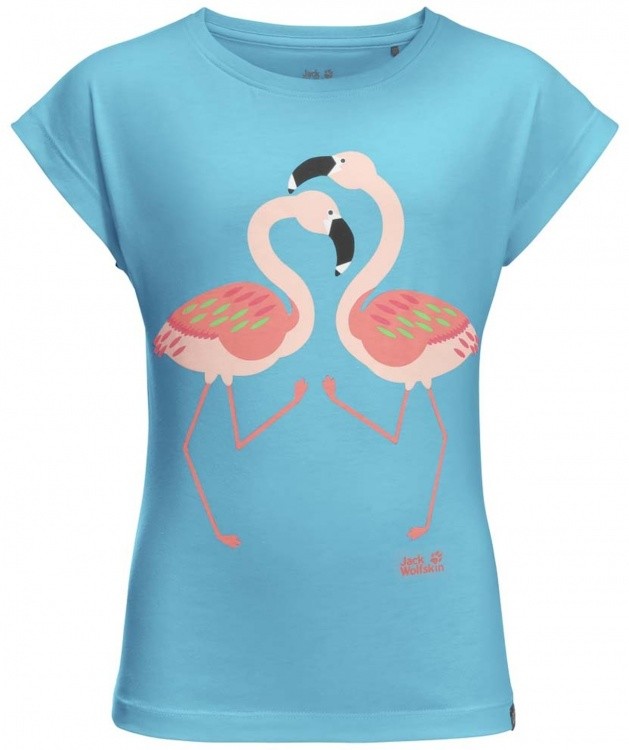 Jack Wolfskin Flamingo T Girls Jack Wolfskin Flamingo T Girls Farbe / color: gulf stream ()