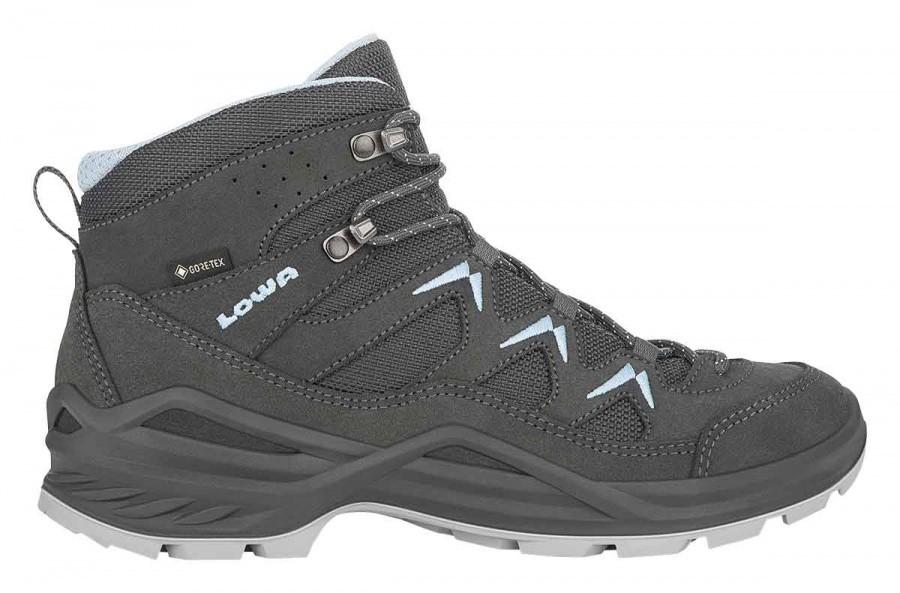 LOWA Sirkos Evo GTX Mid Women LOWA Sirkos Evo GTX Mid Women Farbe / color: anthracite/iceblue ()