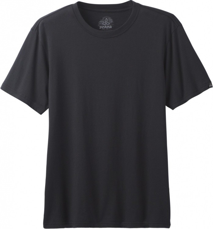 Prana Crew T-Shirt Prana Crew T-Shirt Farbe / color: black ()