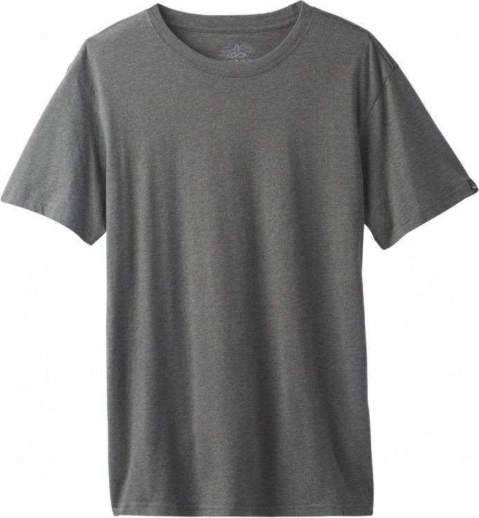 Prana Crew T-Shirt Prana Crew T-Shirt Farbe / color: charcoal heather ()
